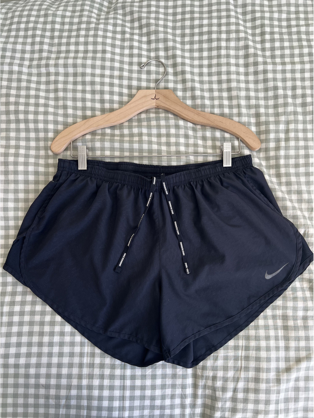 Nike Black Dri-Fit Shorts Women's XL Elastic Waist Athletic Running Gym Fitness
